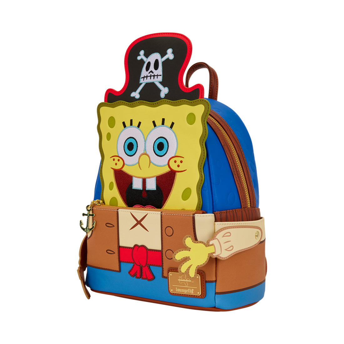Loungefly! Leather: Spongebob - حقيبة Loungefly! Leather: Spongebob - حقيبة