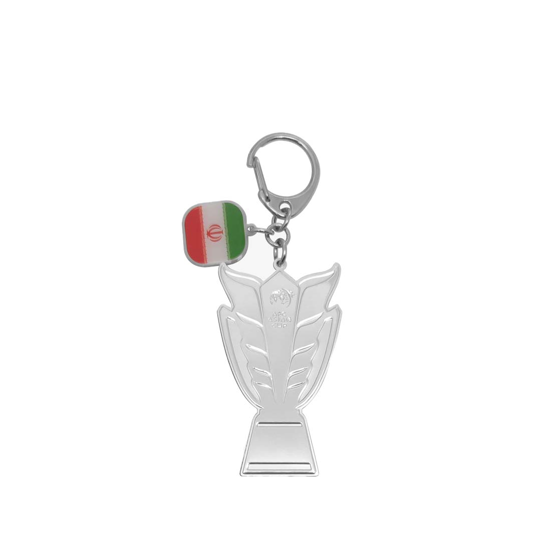 2D Trophy Keychain with Country Flag - Iran - أكسسوار - Store 974 | ستور ٩٧٤
