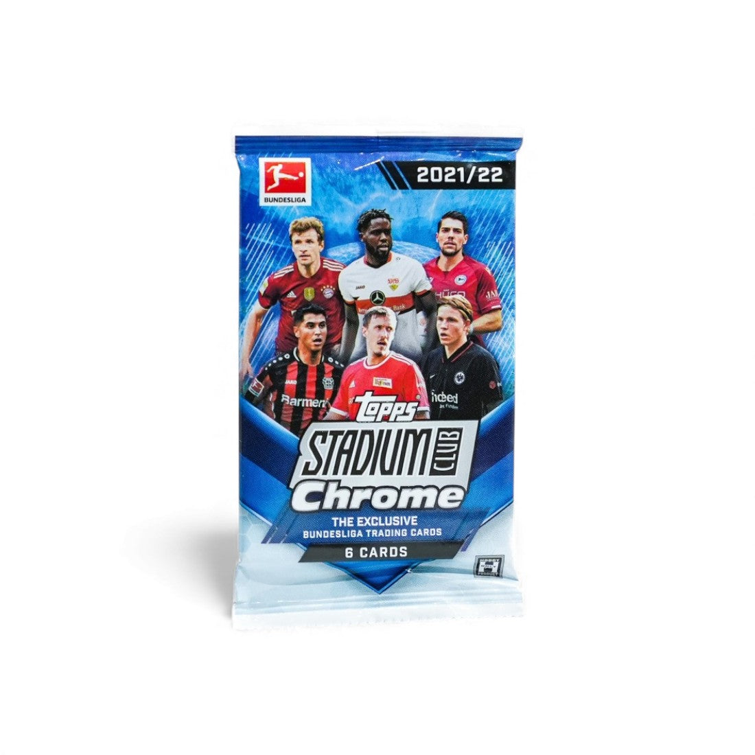DFL-Stadium Club Chrome 2022 Hobby (Pack) - بطاقة ألعاب DFL-Stadium Club Chrome 2022 Hobby (Pack) - بطاقة ألعاب