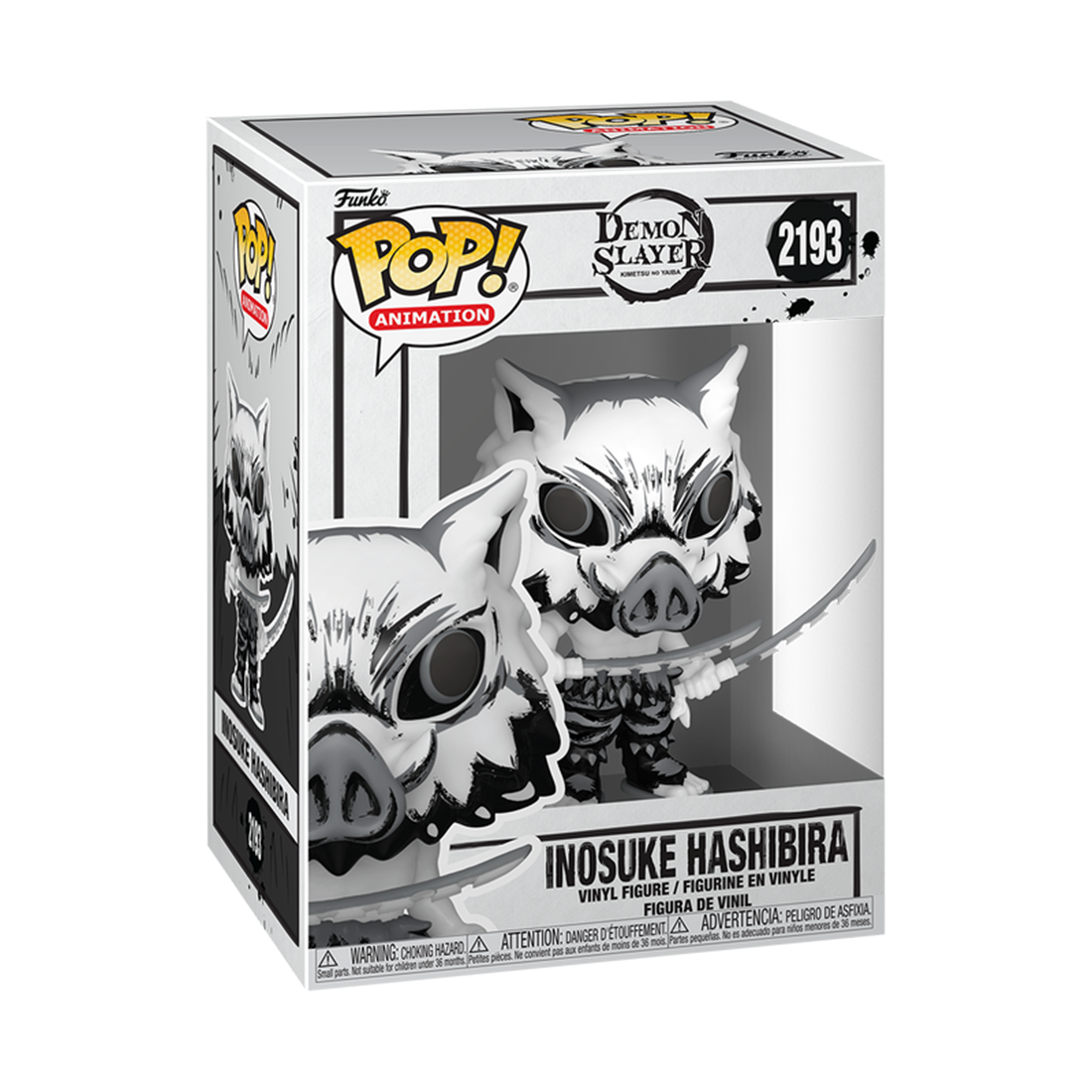 Funko Pop! Animation: Demon Slayer - Inosuke (Sumi-Ink) #2193 - مجسم