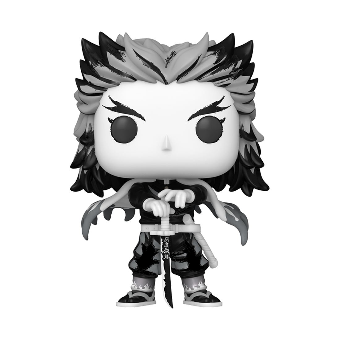Funko Pop! Animation: Demon Slayer - Rengoku (Sumi-Ink) #2194 - دمية Funko Pop! Animation: Demon Slayer - Rengoku (Sumi-Ink) #2194 - دمية