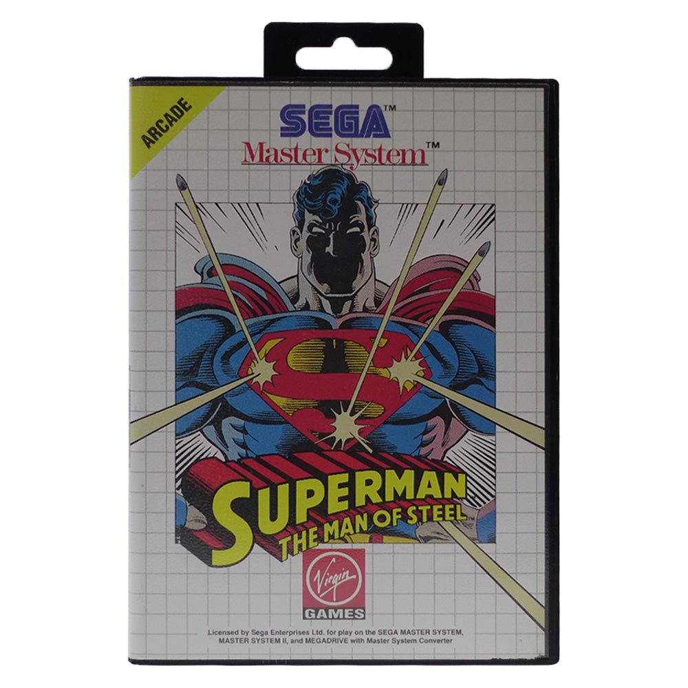 (Pre-Owned) Superman The Man Steel - Sega - ريترو - Store 974 | ستور ٩٧٤