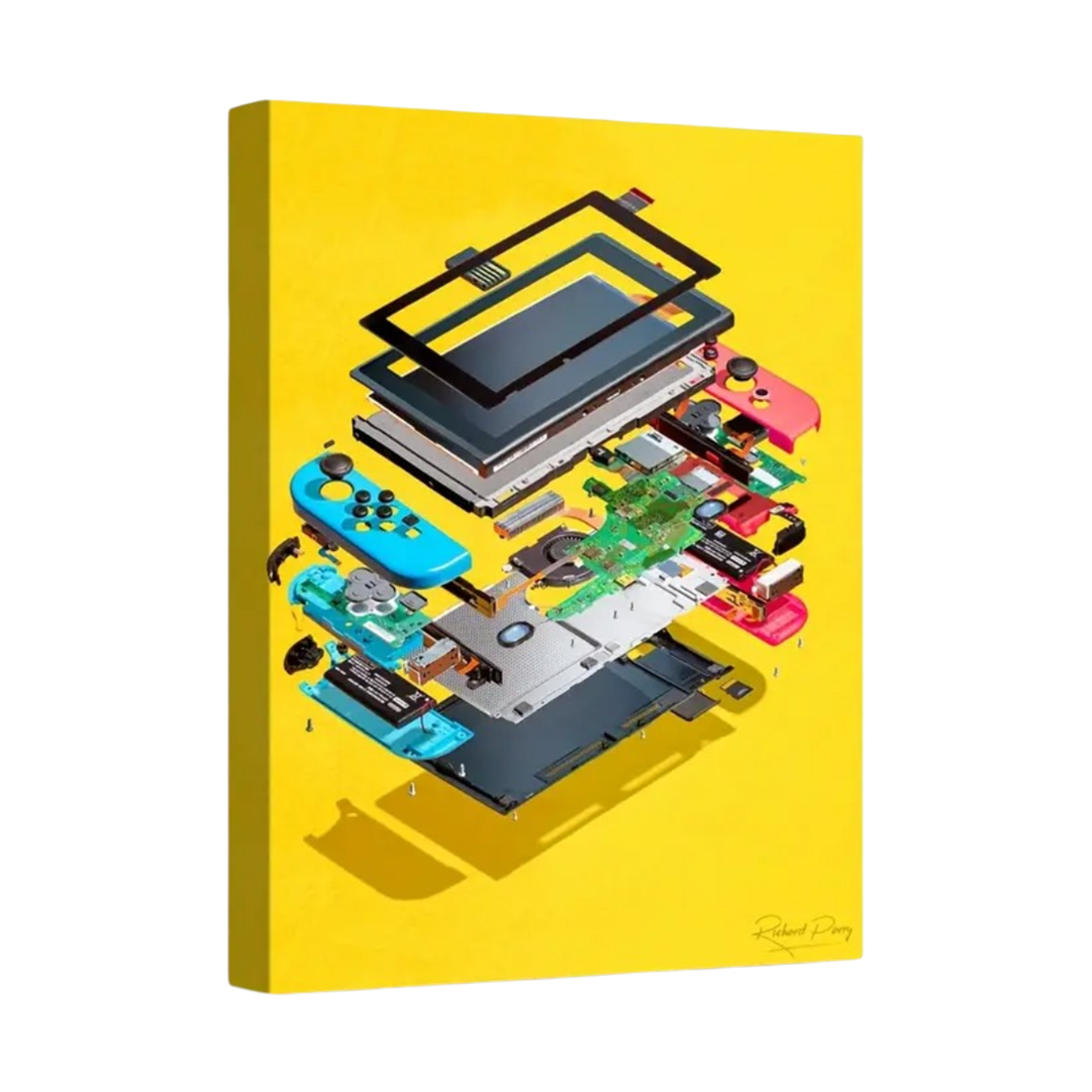 Switch Exploded View Poster (40 x 60 cm) - ملصق Switch Exploded View Poster (40 x 60 cm) - ملصق