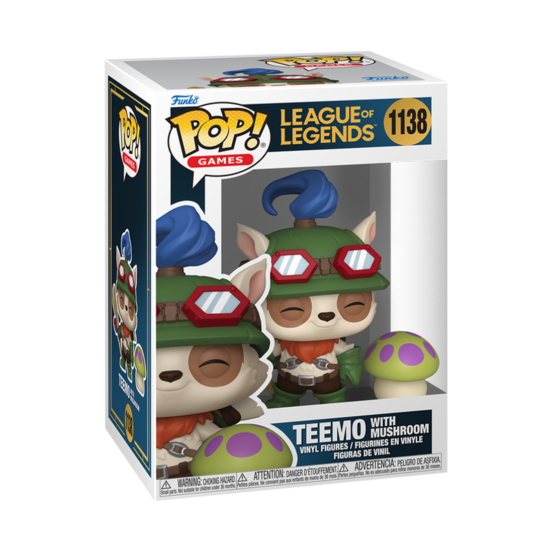 Pop! Games: League of Legends - Teemo with Shroom #1138 - مجسم