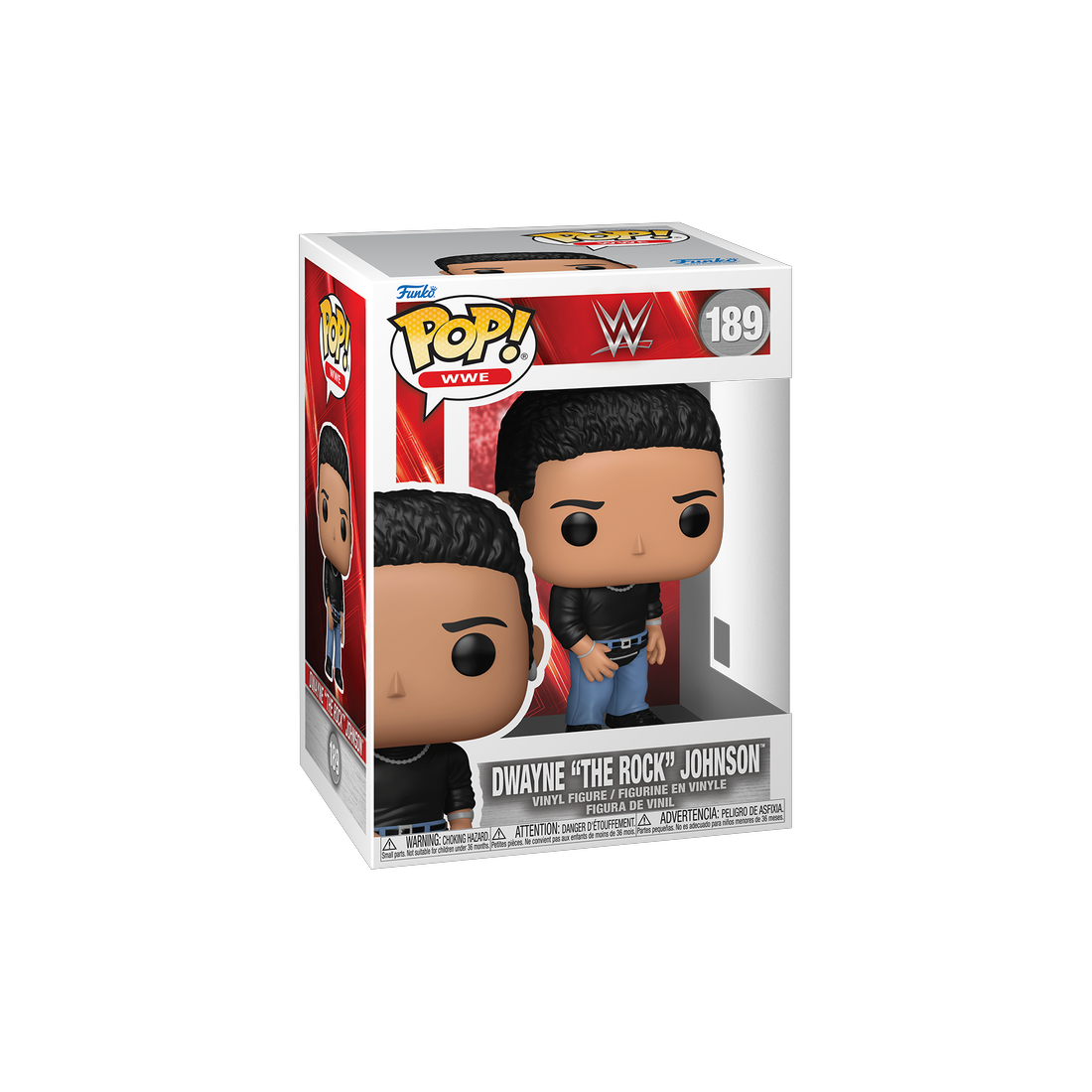 Funko Pop! WWE: S28 - Rock with Fanny Pack #189 - مجسم