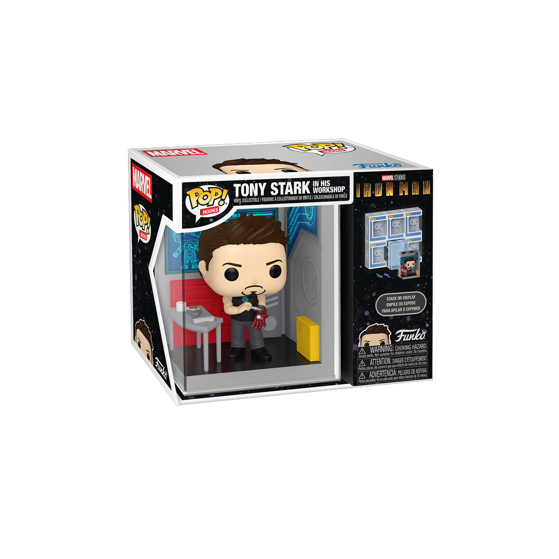 Funko Pop Nooks! Marvel: Tony's Garage - مجسم