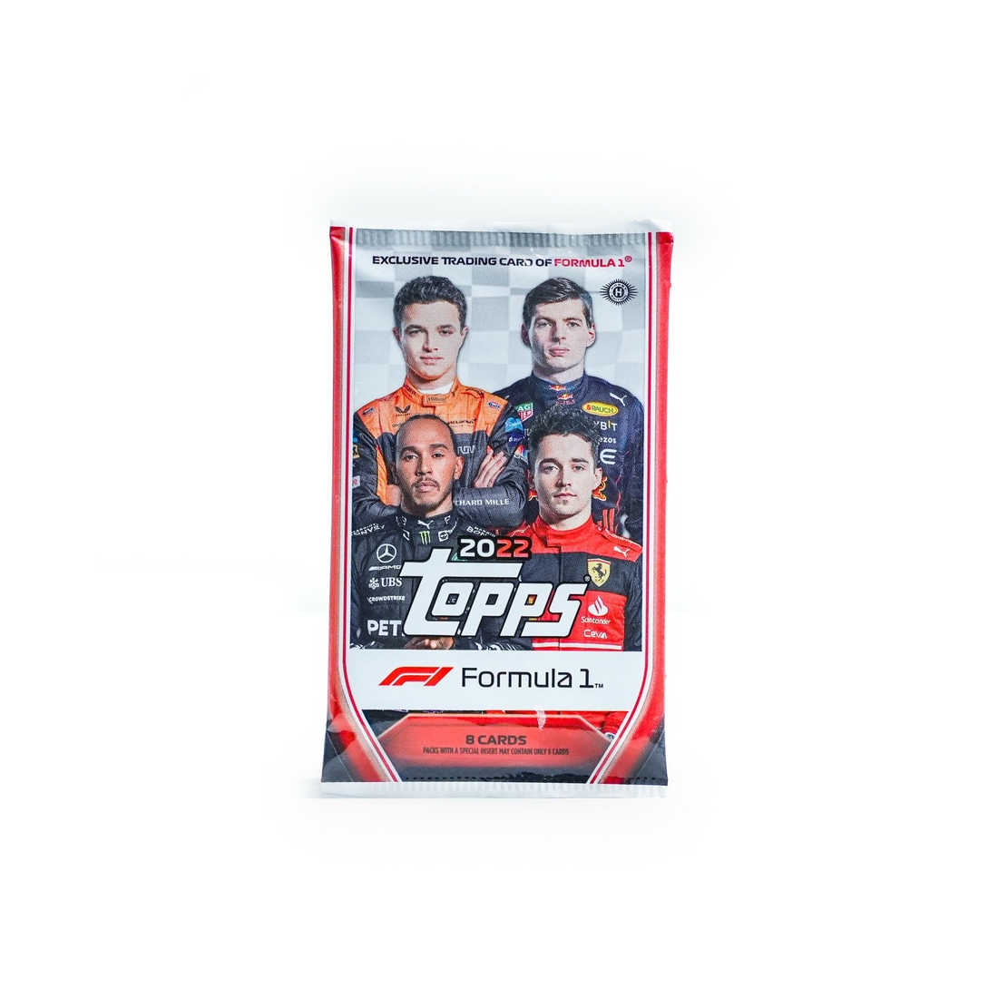 Topps Formula 1 2022 Hobby- Look for Race Worn F1 Relic Cards Per Box - بطاقة ألعاب