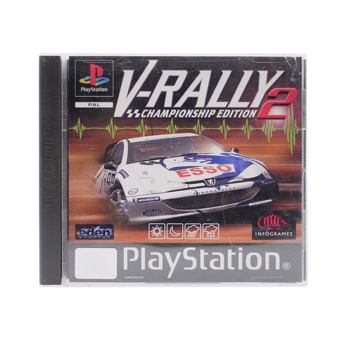 (Pre-Owned) V-Rally 2 Game - PlayStation 1 - ريترو