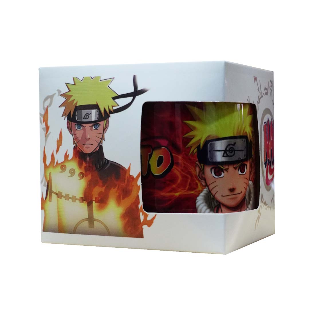 Naruto Mug - Orange - كأس - Store 974 | ستور ٩٧٤