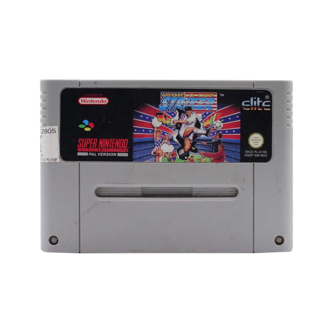 (Pre-Owned) World Cup Striker - SNES Game - ريترو