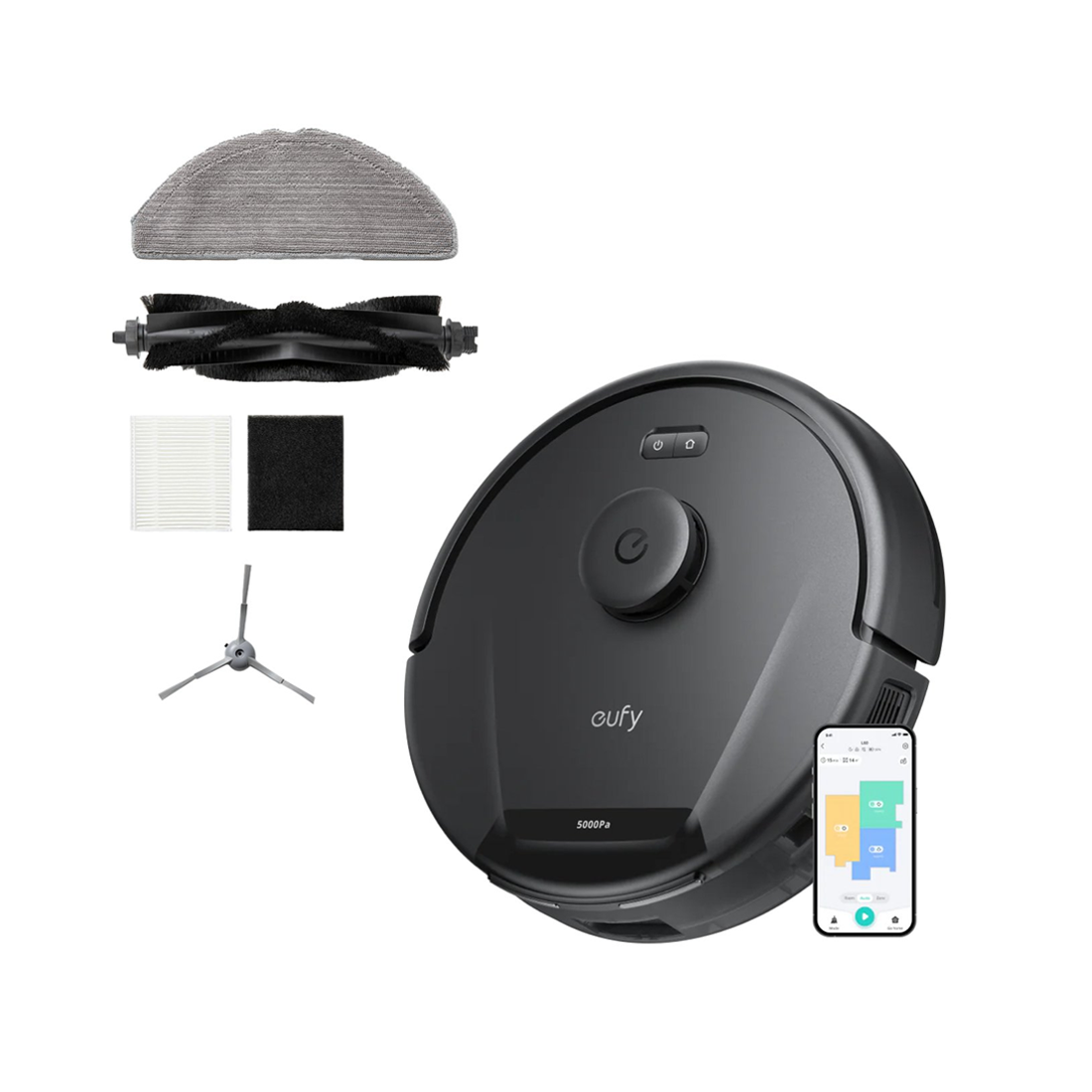 Anker Eufy Clean L60 Hybrid – Black – مكنسة - Store 974 Electronics WLL  | ستور٩٧٤ للالكترونيات ذ.م.م