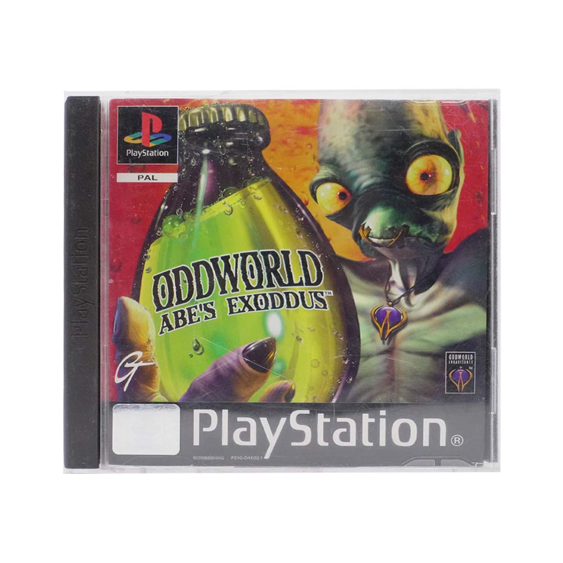 (Pre-Owned) OddWorld: Abe's Exoddus Game - PlayStation 1 - ريترو