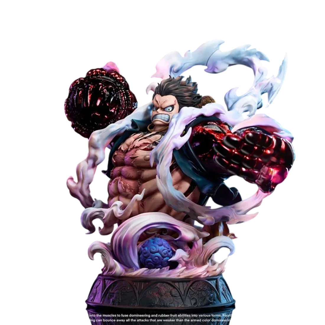 Uno Studio Monkey D. Luffy Gear 4 Head Bust Figure - مجسم مستعمل - Store 974 Electronics WLL  | ستور٩٧٤ للالكترونيات ذ.م.م