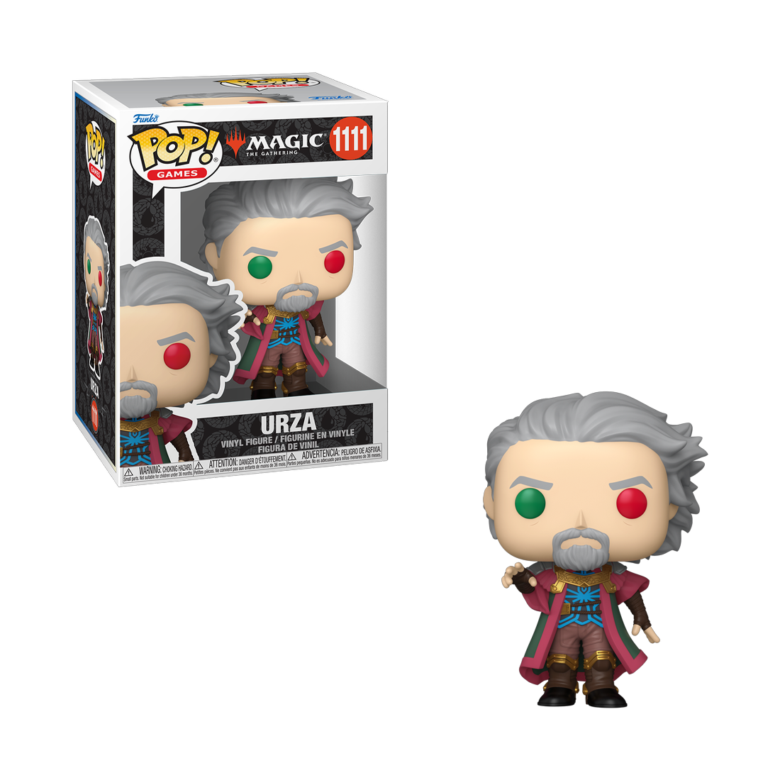 Funko Pop! Games: Magic the Gathering S4 - Urza #1111 - دمية Funko Pop! Games: Magic the Gathering S4 - Urza #1111 - دمية