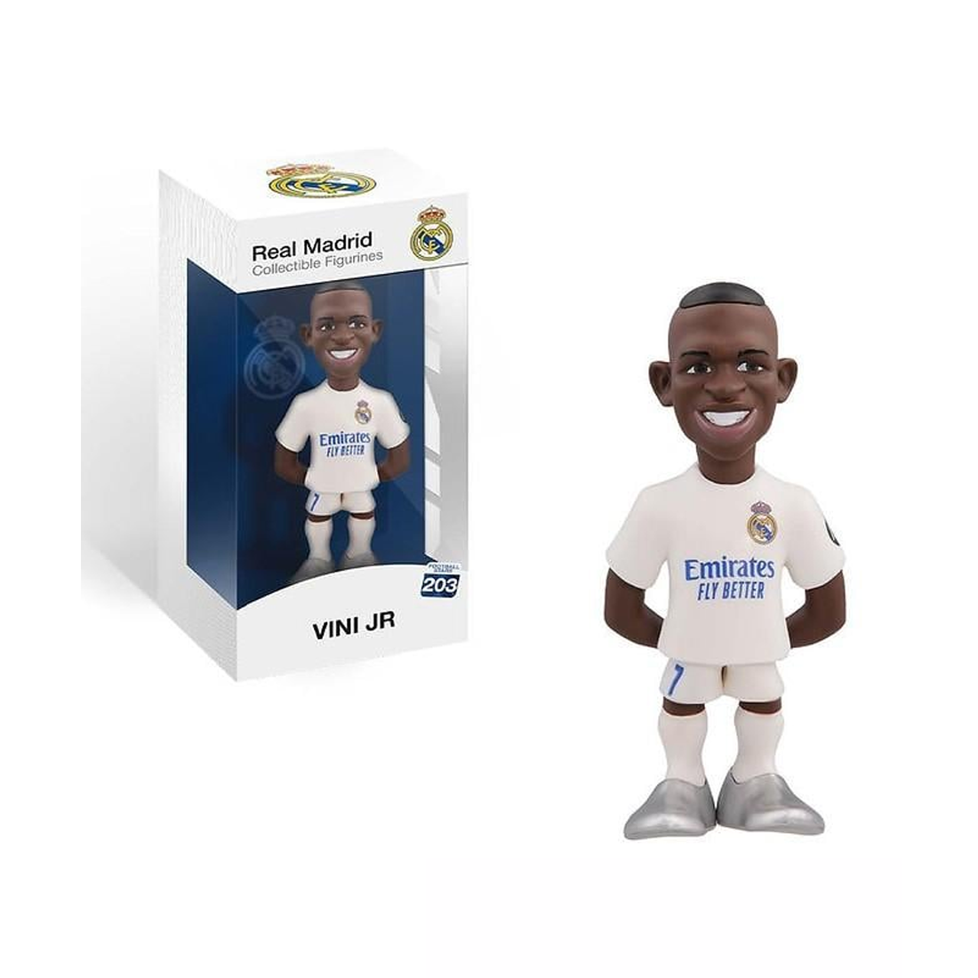 Minix Football Stars Real Madrid Vinicius - دمية - Store 974 Electronics WLL  | ستور٩٧٤ للالكترونيات ذ.م.م