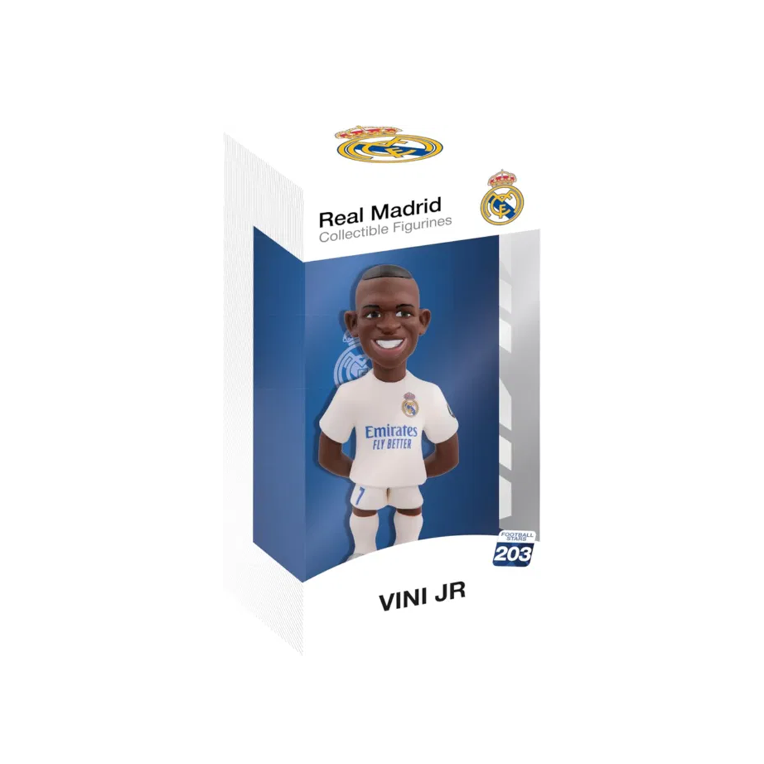 Minix Football Stars Real Madrid Vinicius - دمية - Store 974 Electronics WLL  | ستور٩٧٤ للالكترونيات ذ.م.م