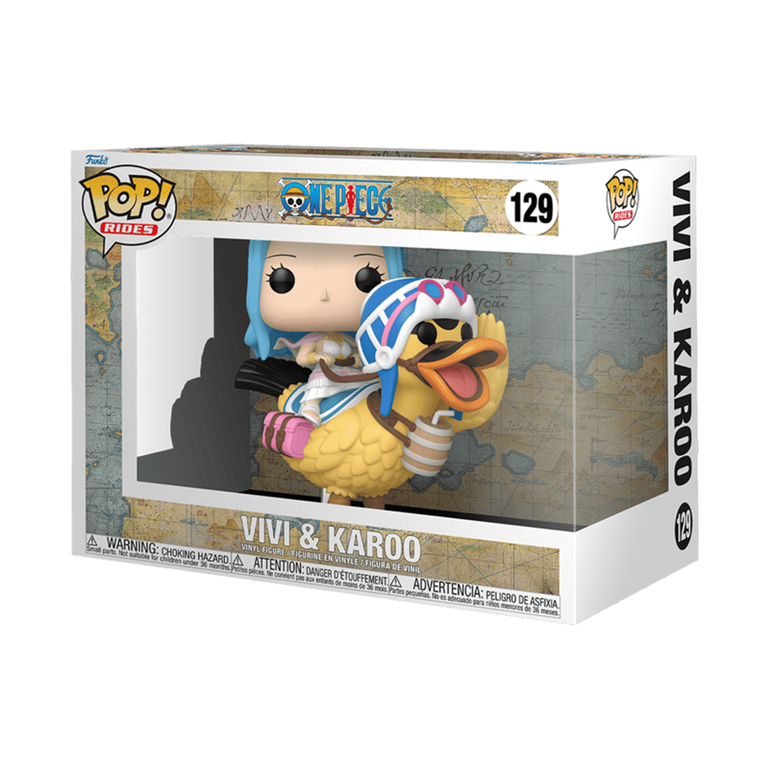 Funko Pop Ride! Animation: One Piece - Vivi and Karoo #129 - مجسم - Store 974 Electronics WLL  | ستور٩٧٤ للالكترونيات ذ.م.م