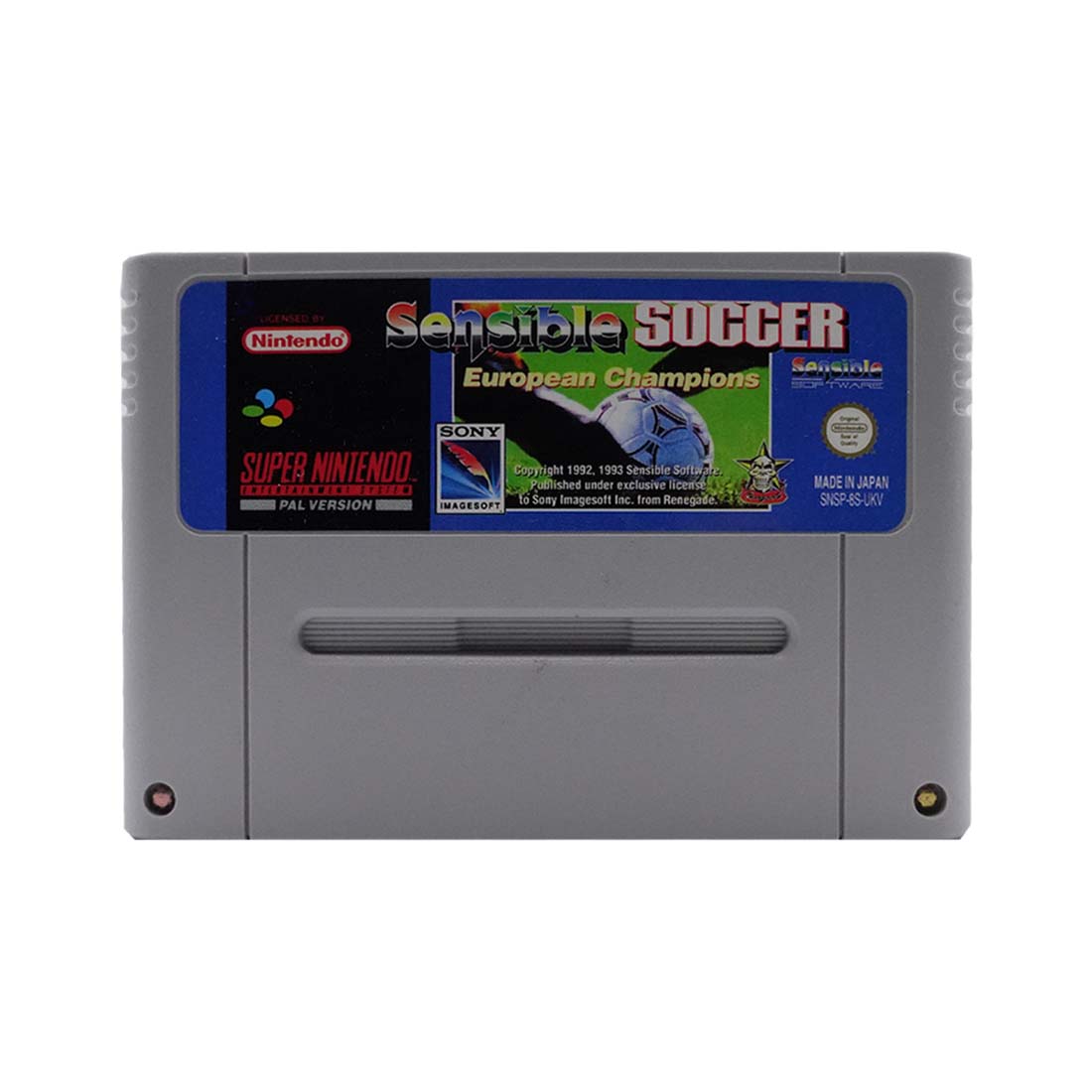 (Pre-Owned) Sensible Soccer European Champions - SNES Game - ريترو