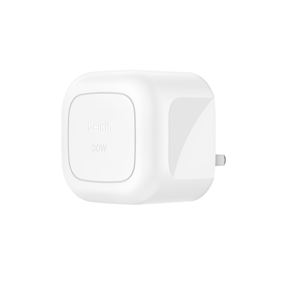 Belkin Compact USB-C Wall Charger 30W - White - شاحن