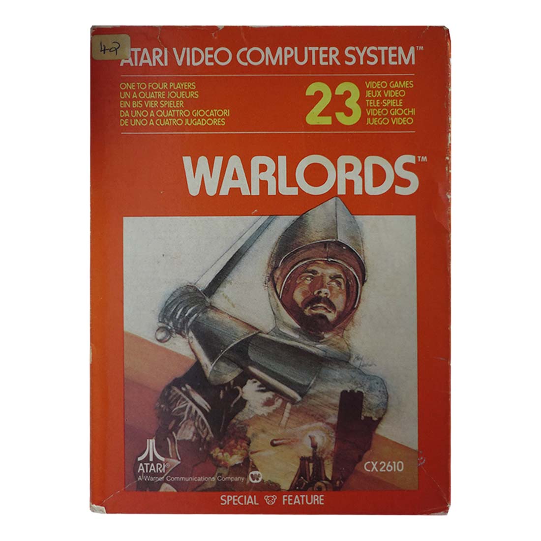 (Pre-Owned) Warlords - Atari - ريترو - Store 974 | ستور ٩٧٤