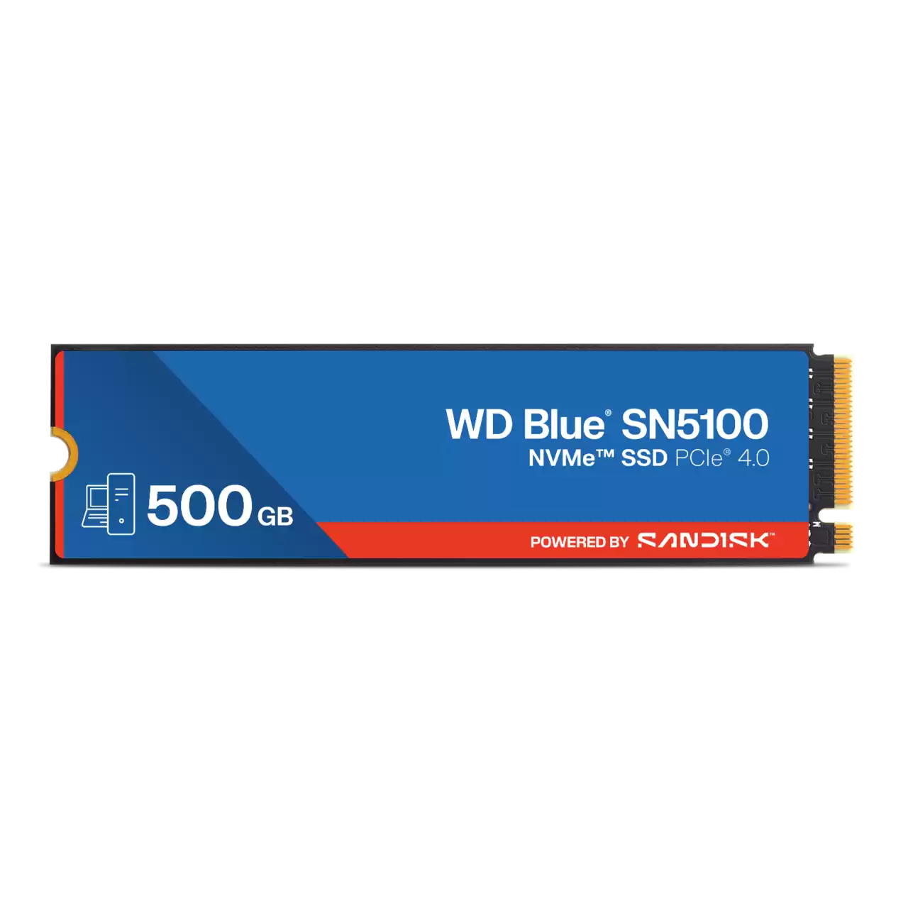 SanDisk WD Blue SN5100 NVMe™ SSD - 500GB - مساحة تخزين