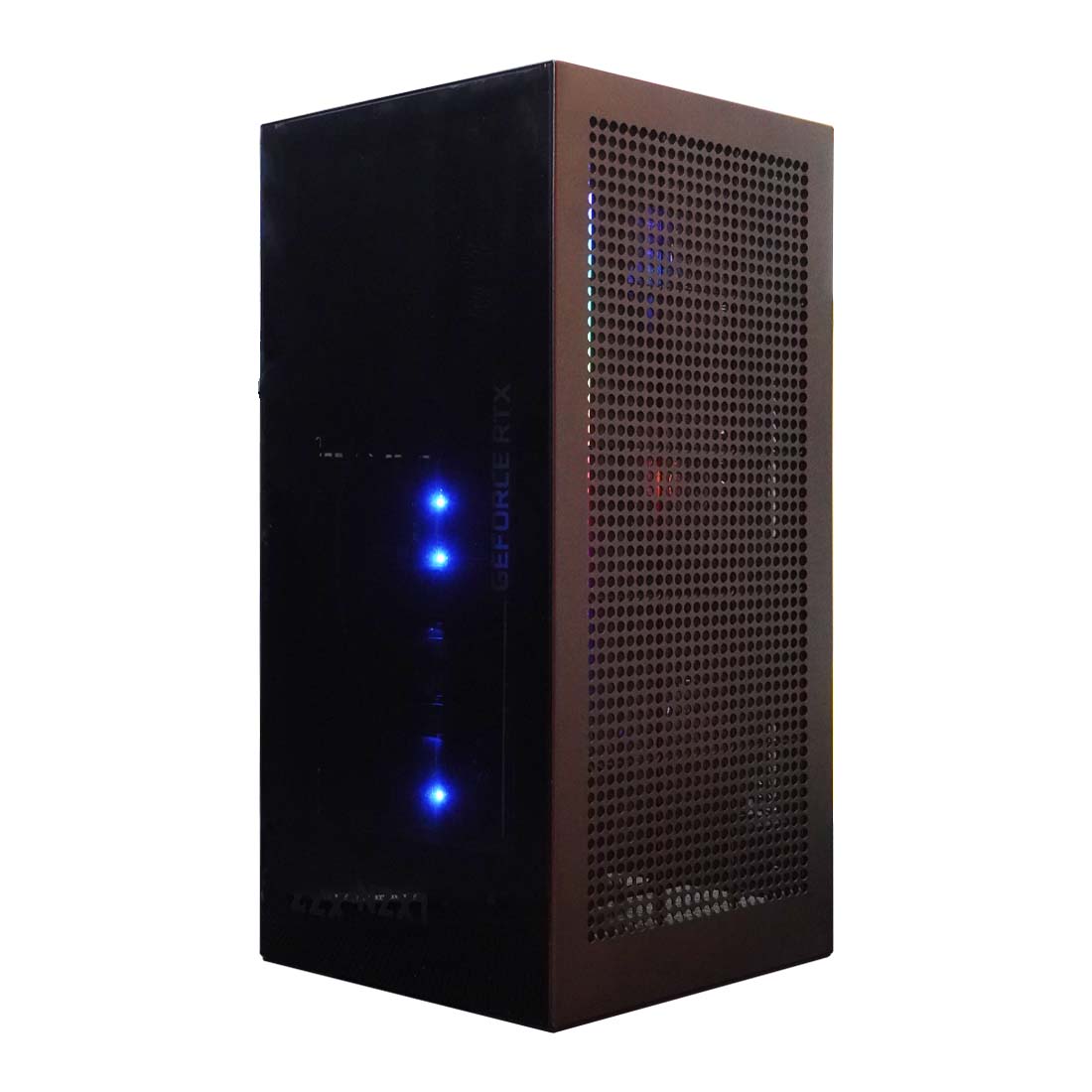 (Pre-Owned) Gaming PC AMD Ryzen 5 5600x w/ ASUS ROG Strix RTX 3060 Ti & NZXT H1 - Black - كمبيوتر مستعمل - Store 974 | ستور ٩٧٤