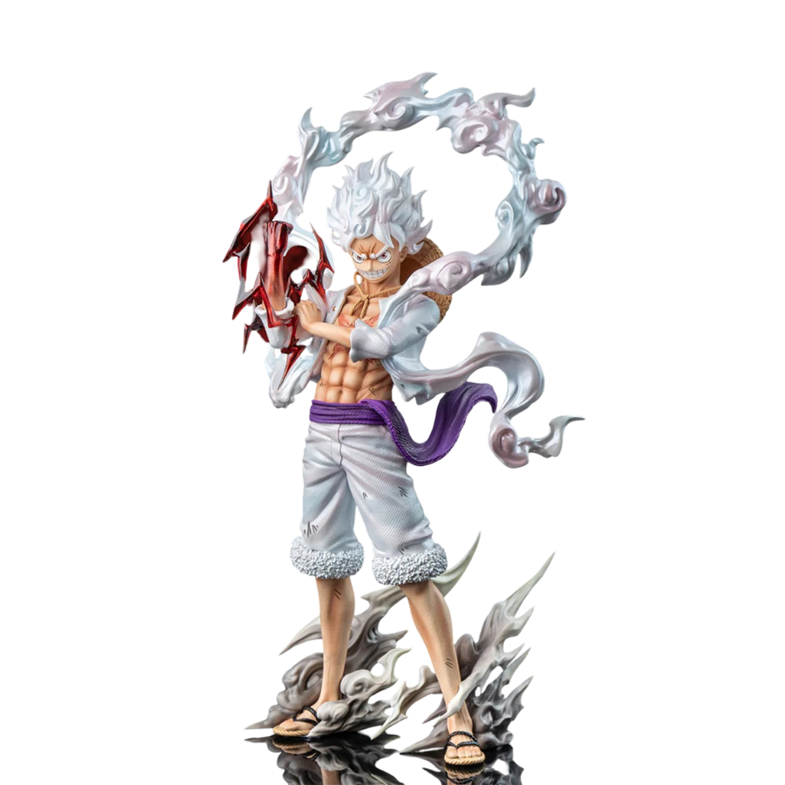 WM Studio Monkey D. Luffy Nika Figure - مجسم مستعمل - Store 974 Electronics WLL  | ستور٩٧٤ للالكترونيات ذ.م.م