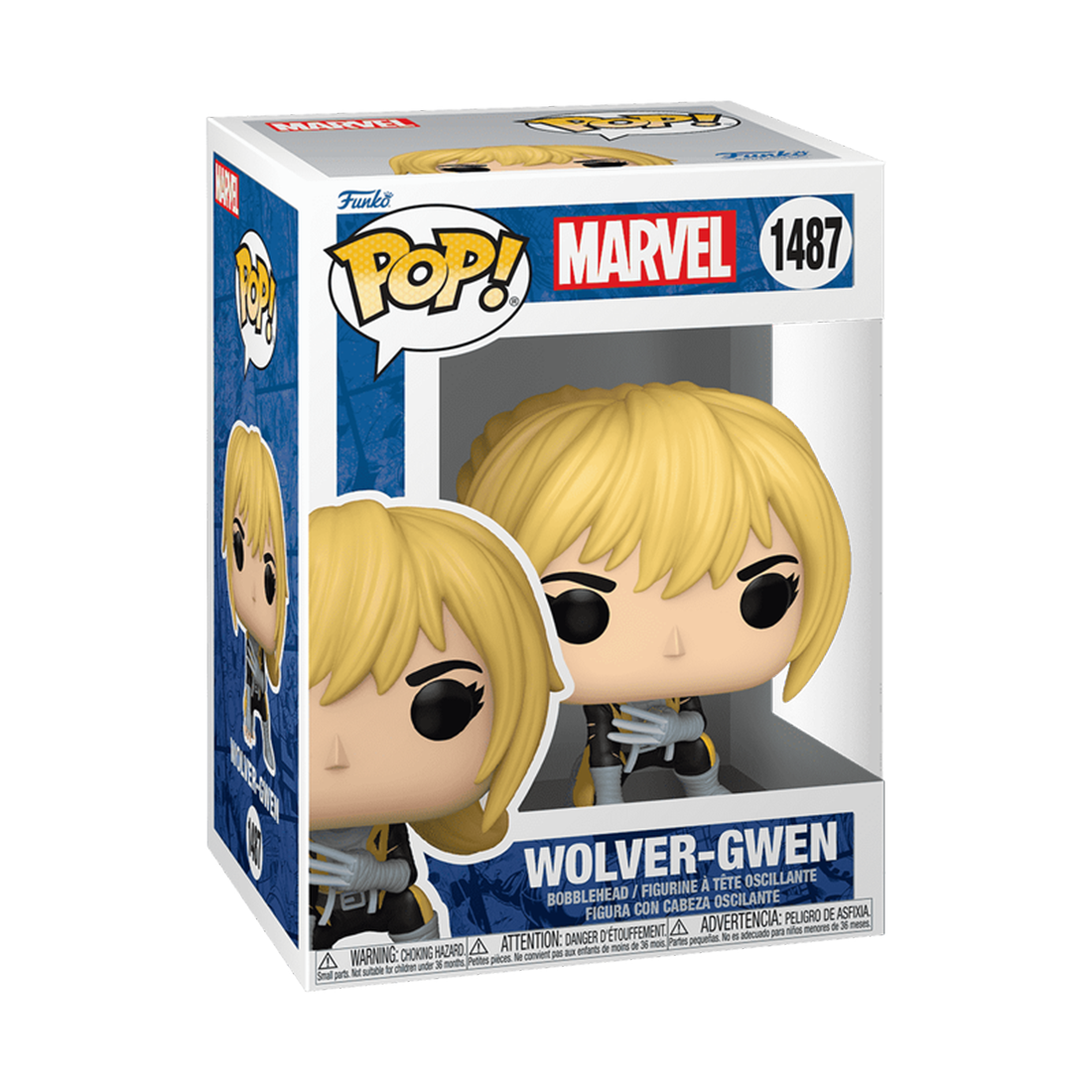 Funko Pop! Marvel: Spider-Gwen: Gwenverse - Gwenverine #1487 - مجسم