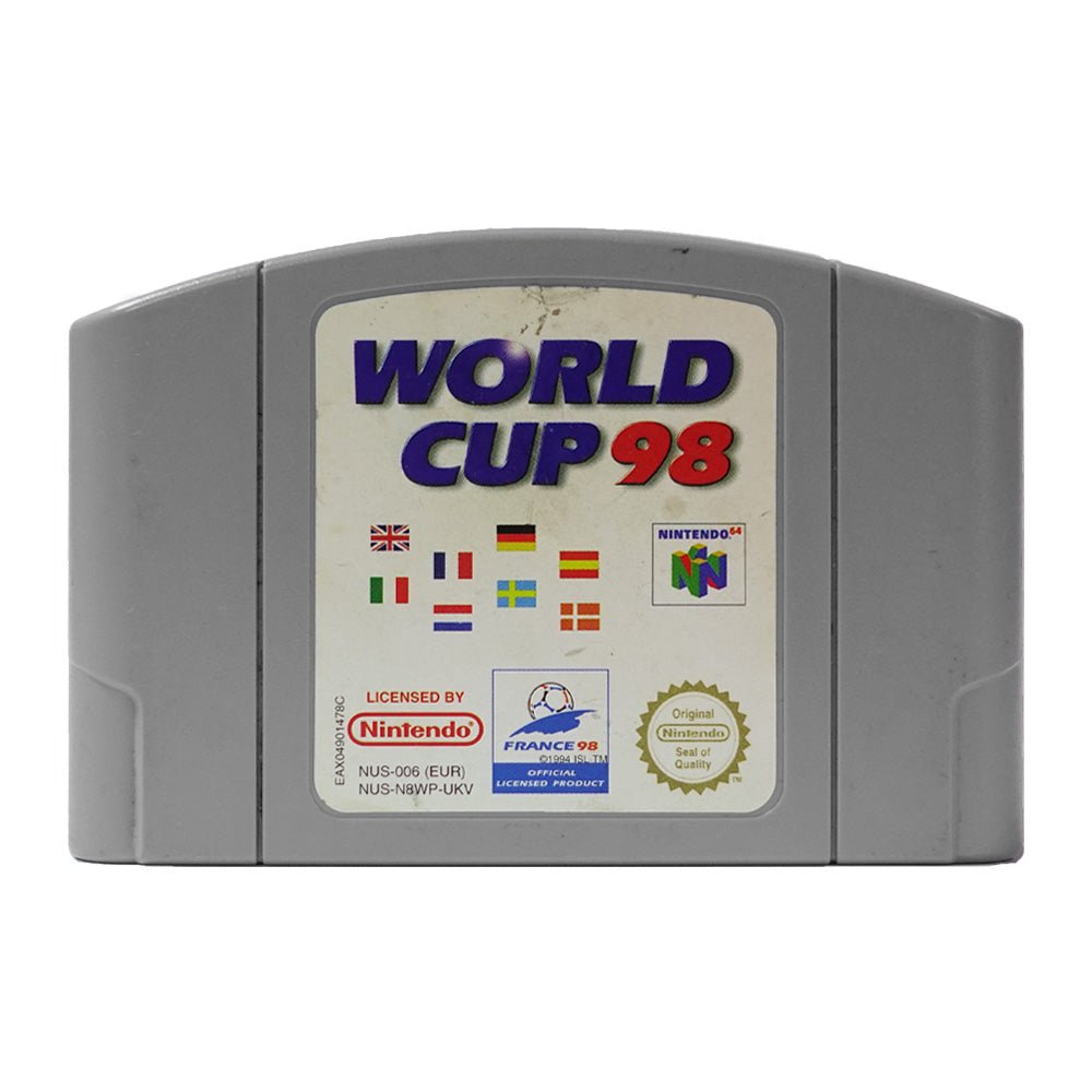 (Pre-Owned) World Cup 98 - Nintendo 64 - ريترو - Store 974 | ستور ٩٧٤