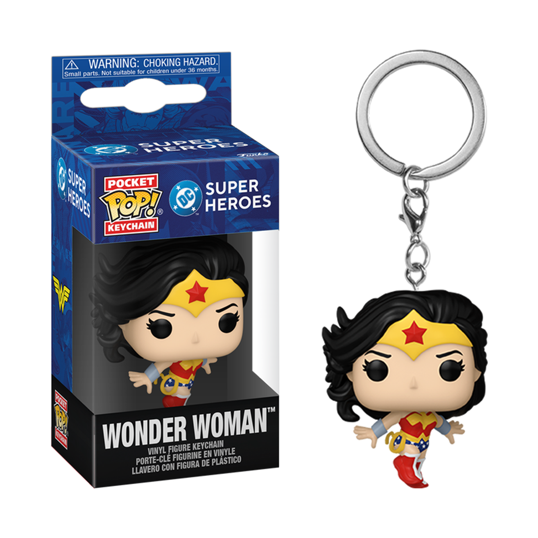 Pocket Pop! Heroes: DCNC - Wonder Woman - دمية Pocket Pop! Heroes: DCNC - Wonder Woman - دمية