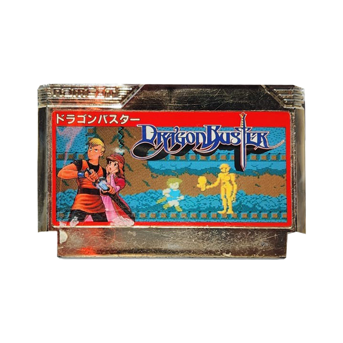 (Retro) Dragon Buster - Nintendo Famicom Gameplay - ريترو