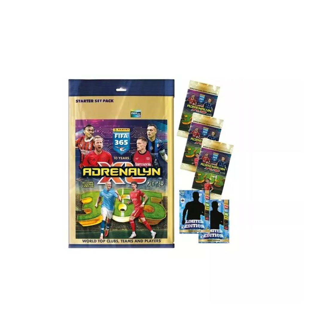Panini Starter Pack FIFA Adrenalyn 2025 Card- 18 Cards - بطاقات - Store 974 Electronics WLL  | ستور٩٧٤ للالكترونيات ذ.م.م