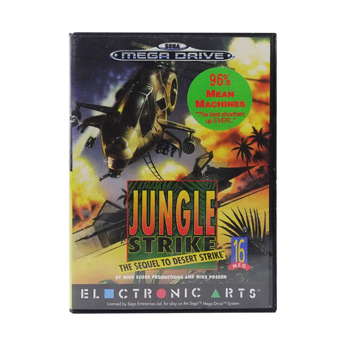 (Pre-Owned) Jungle Strike: The Sequel To Desert Strike - Sega Mega Drive - ريترو