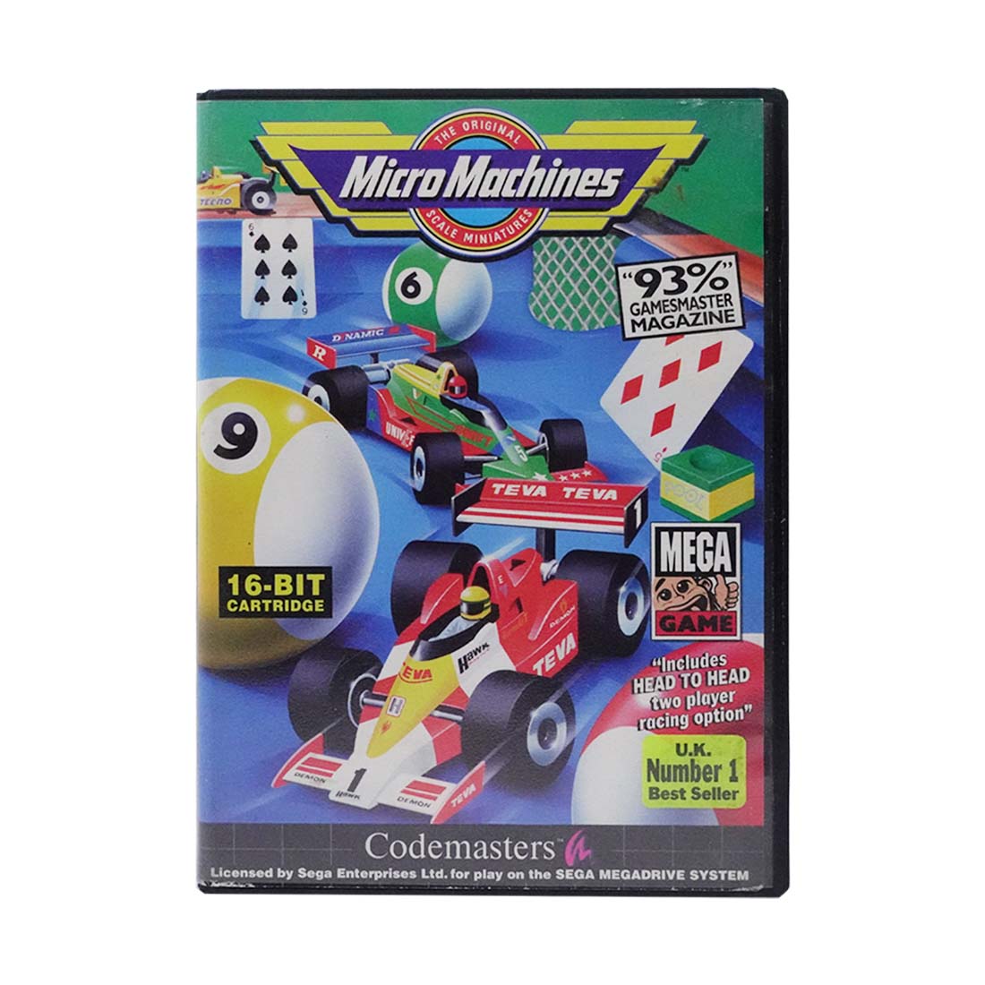 (Pre - Owned) The Original Scale Miniatures: Micro Machines - Sega Mega Drive - ريترو - Store 974 | ستور ٩٧٤