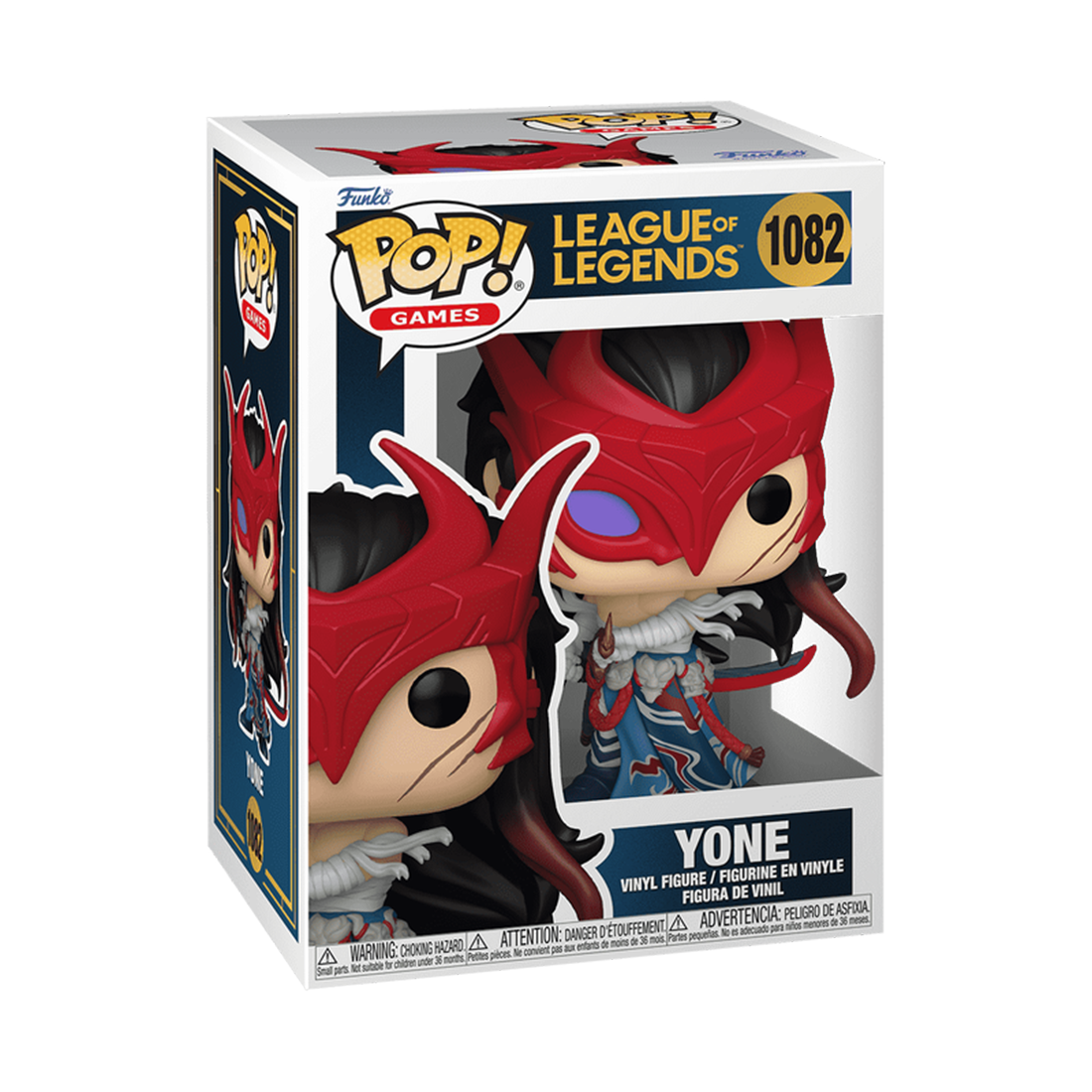 Funko Pop! Games: League of Legends - Yone #1082 - دمية Funko Pop! Games: League of Legends - Yone #1082 - دمية