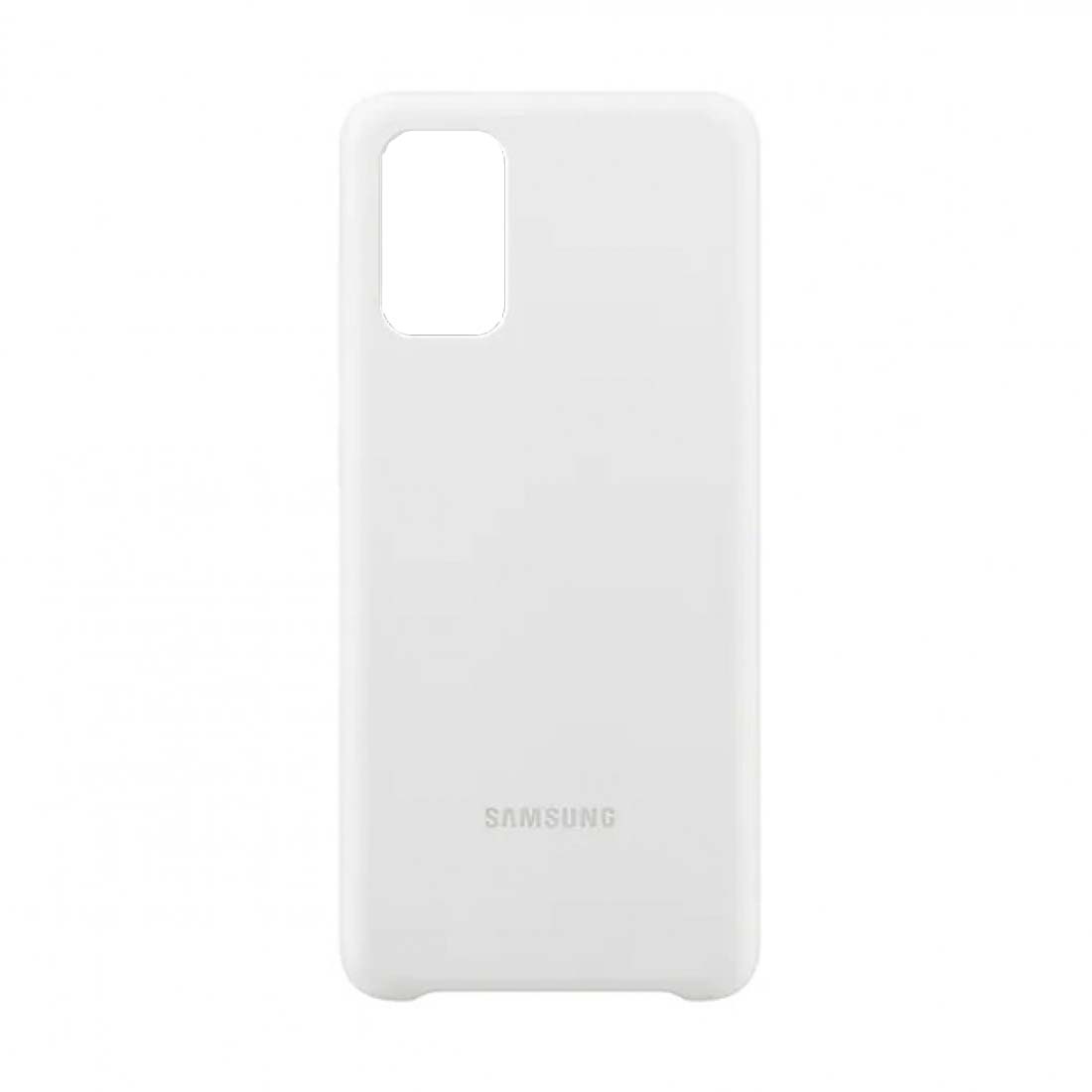 Galaxy S20+ Silicone Cover - White - أكسسوارات - Store 974 | ستور ٩٧٤