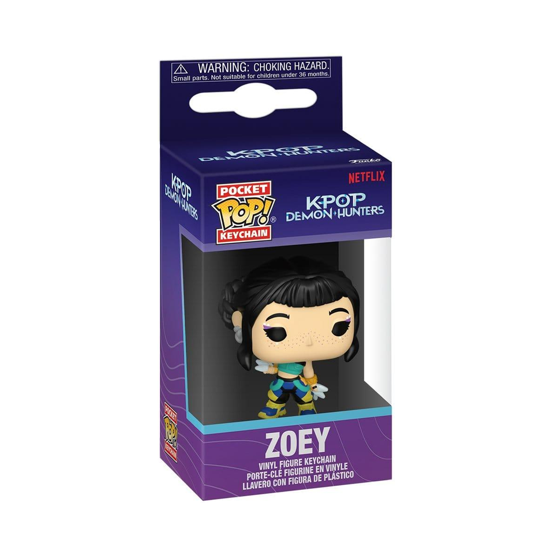 Pocket Pop! Animation: Kpop Demon Hunters - Zoey - مجسم Pocket Pop! Animation: Kpop Demon Hunters - Zoey - مجسم