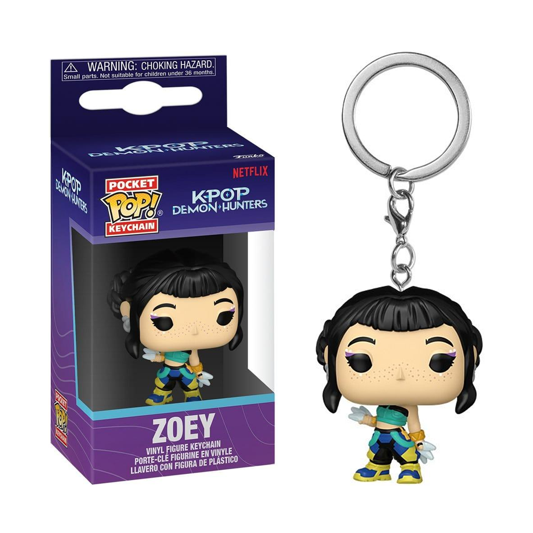 Pocket Pop! Animation: Kpop Demon Hunters - Zoey - مجسم Pocket Pop! Animation: Kpop Demon Hunters - Zoey - مجسم