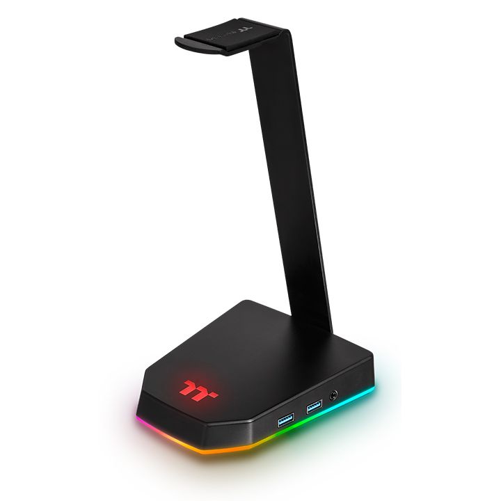 Thermaltake Premium E1 RGB Gaming Headset Stand Black - Store 974 | ستور ٩٧٤