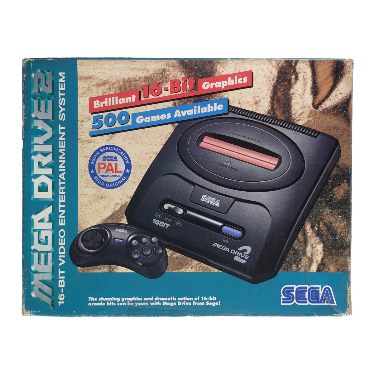 (Pre-Owned) Sega Mega Drive Console - Black - ريترو - Store 974 | ستور ٩٧٤