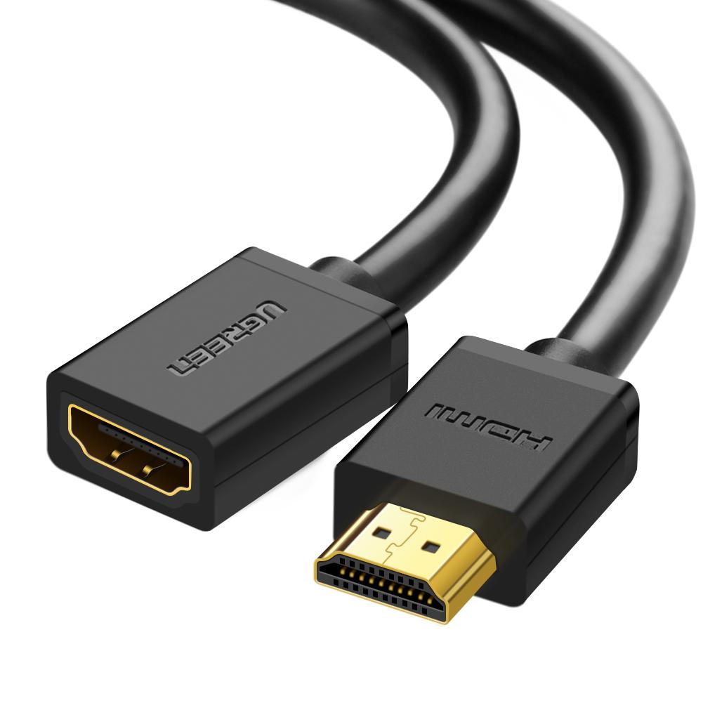 ugreen hdmi 4k ذكر إلى كابل تمديد الإناث - 1m - كabl ugreen hdmi 4k ذكر إلى كابل تمديد الإناث - 1m - كabl