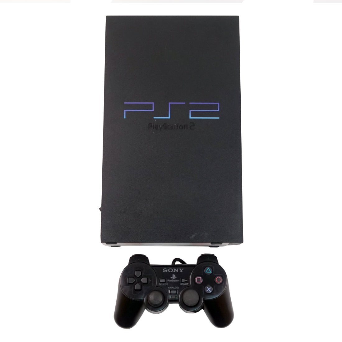 (Pre-Owned) Sony PlayStation 2 Fat Console - Black - Store 974 | ستور ٩٧٤