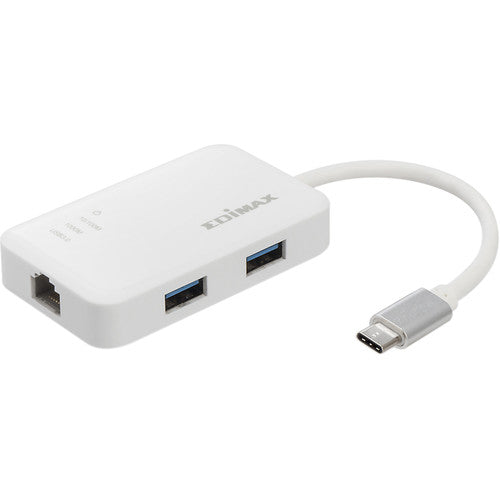 Edimax 3-Port USB 3.1 Gen 1 Multi-Adapter Hub w/ Gigabit Ethernet EDEU-4308 - Store 974 | ستور ٩٧٤