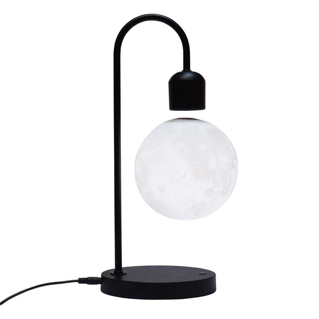 Floating Moon Lamp - Black - إضاءة - Store 974 | ستور ٩٧٤