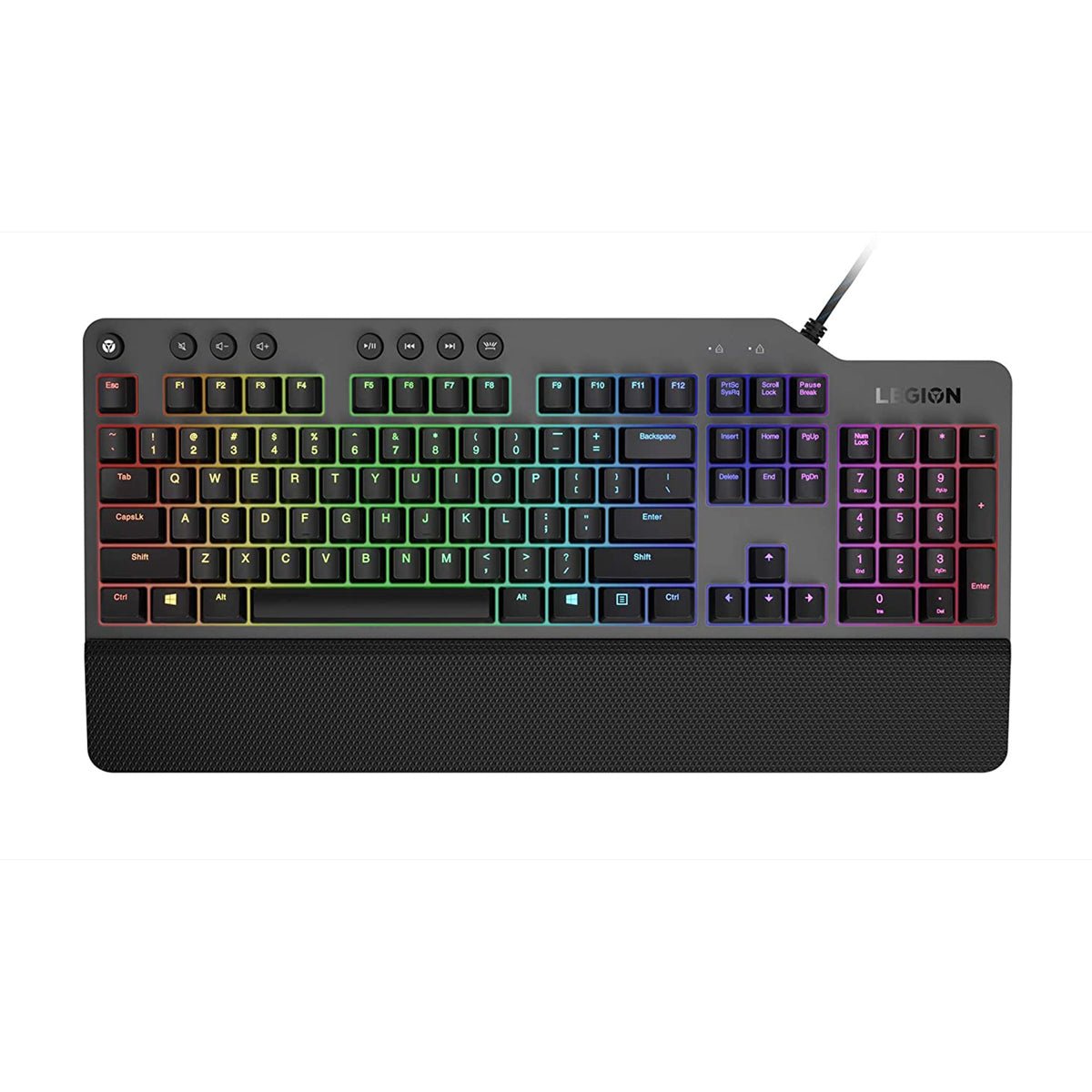 Lenovo Legion K500 RGB Mechanical Gaming Keyboard - Black - Store 974 | ستور ٩٧٤