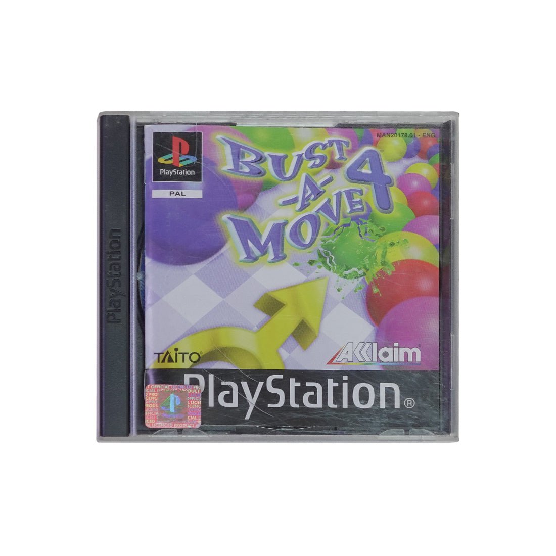 (Pre-Owned) Bust And Move 4 - PlayStation 1 - ريترو - Store 974 | ستور ٩٧٤