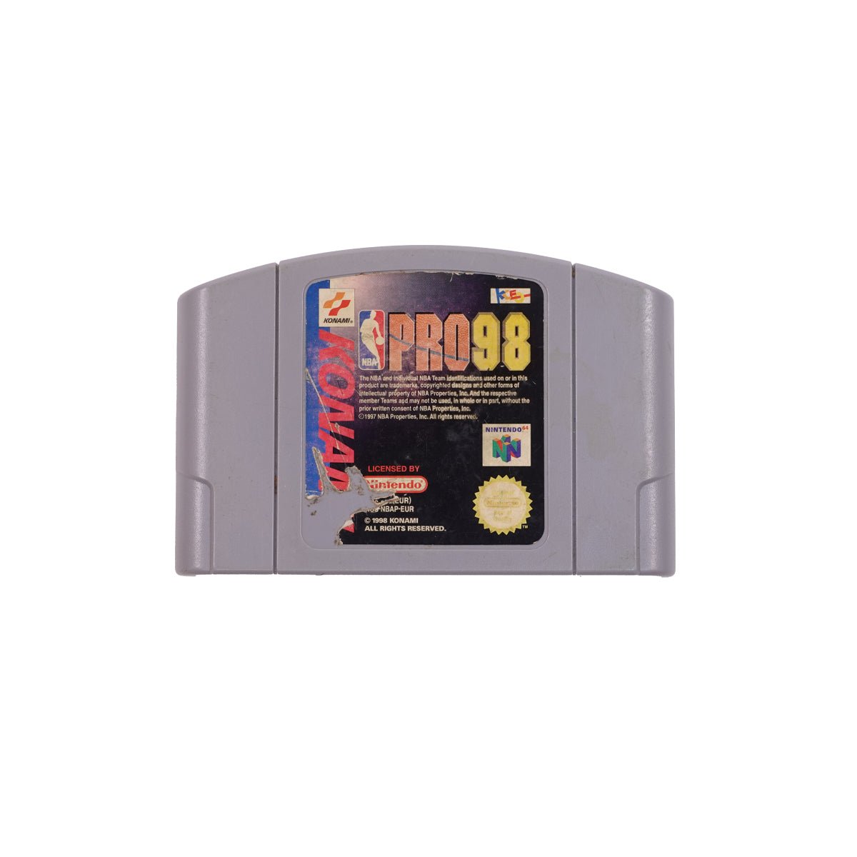 (Pre-Owned) NBA Pro 98 Video Game For Nintendo 64 - ريترو - Store 974 | ستور ٩٧٤