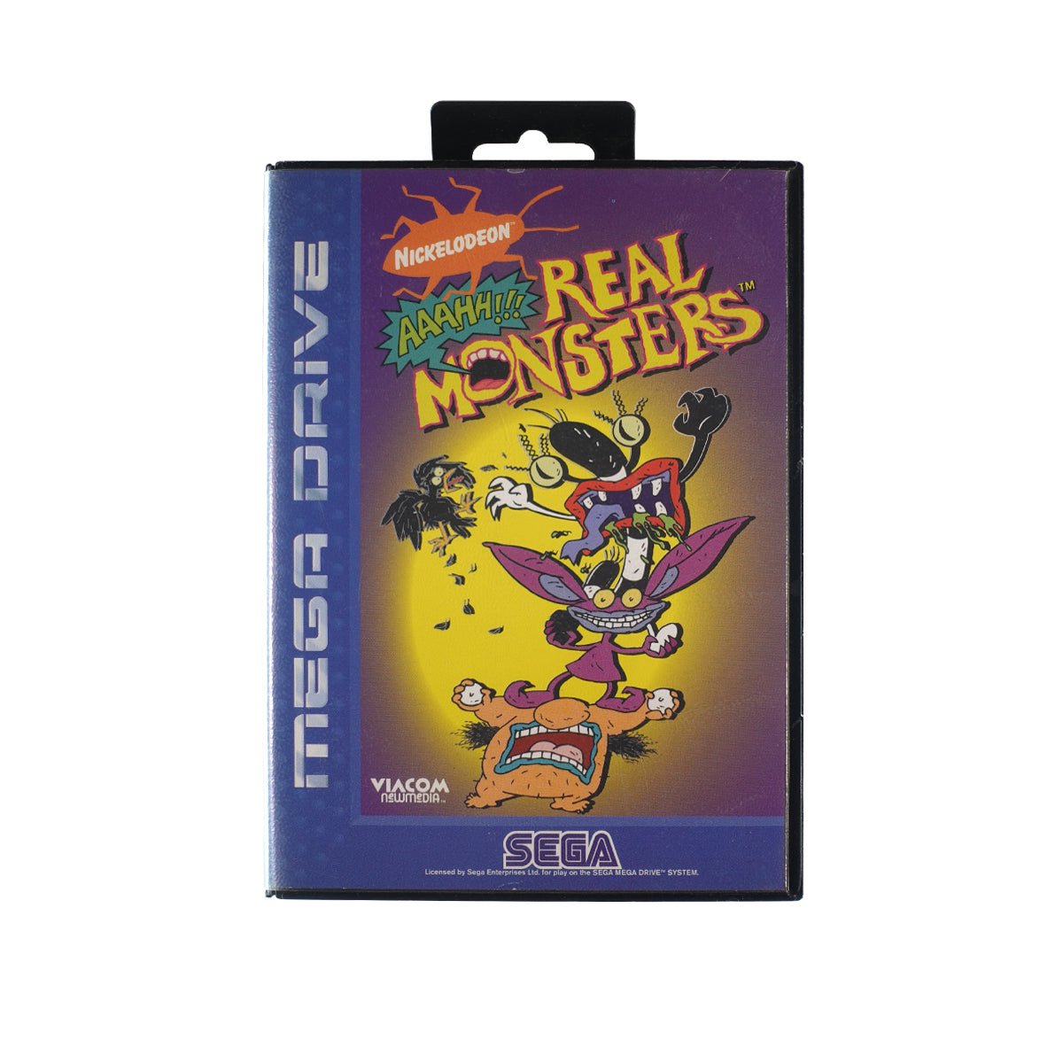 (Pre-Owned) Real Monsters - Sega Mega Drive - ريترو - Store 974 | ستور ٩٧٤