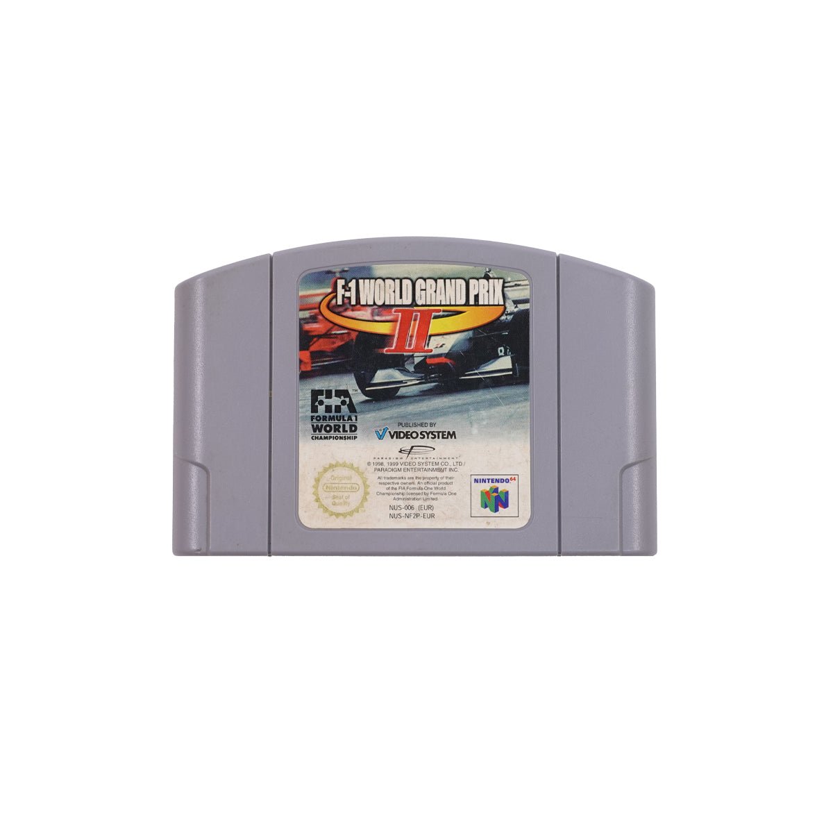 (Pre-Owned) F-1 World Grand Prix Video Game For Nintendo 64 - Store 974 | ستور ٩٧٤