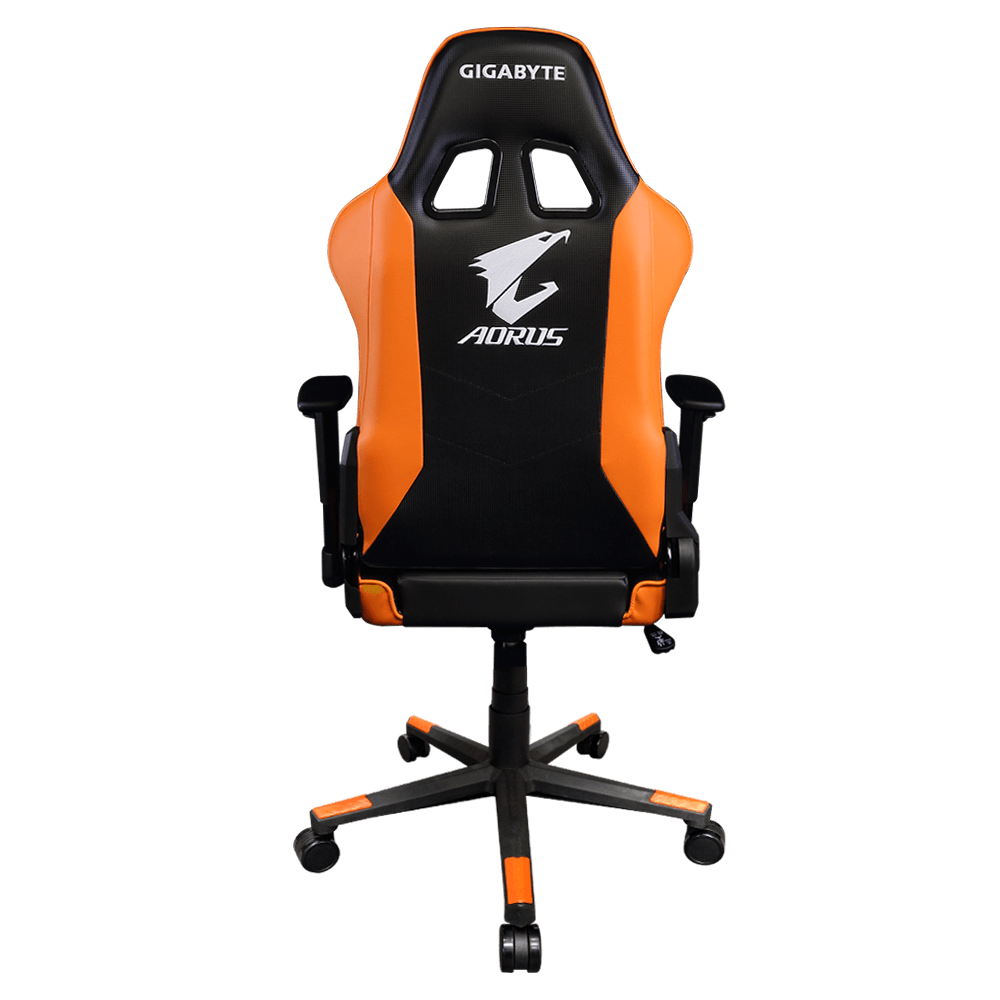 Gigabyte Aorus GP-AGC300 Gaming Chair - Black/Orange - كرسي Gigabyte Aorus GP-AGC300 Gaming Chair - Black/Orange - كرسي